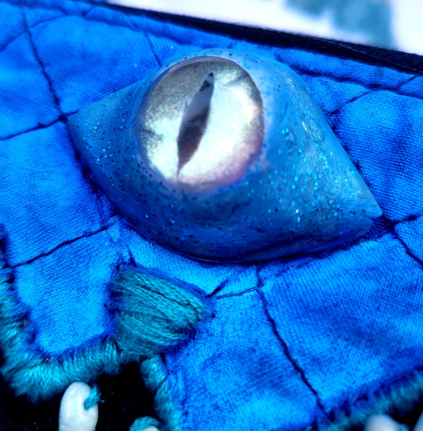 Sculpted "MONSTER" Purse w/Embroidery & COA