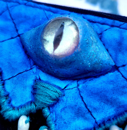 Sculpted "MONSTER" Purse w/Embroidery & COA