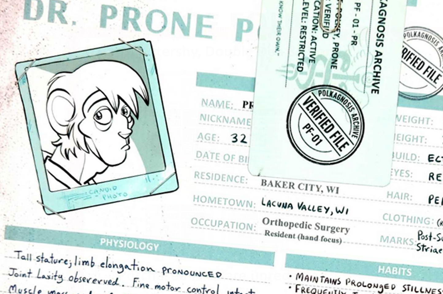 The Polkagnosis Files: Volume 1 - Physical Artifact