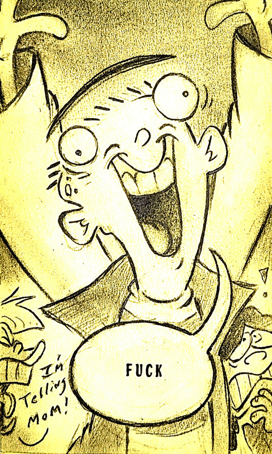 Cartoon Catharthis: EEnE "Free Ed" Ed - Ed Edd n Eddy - w/COA