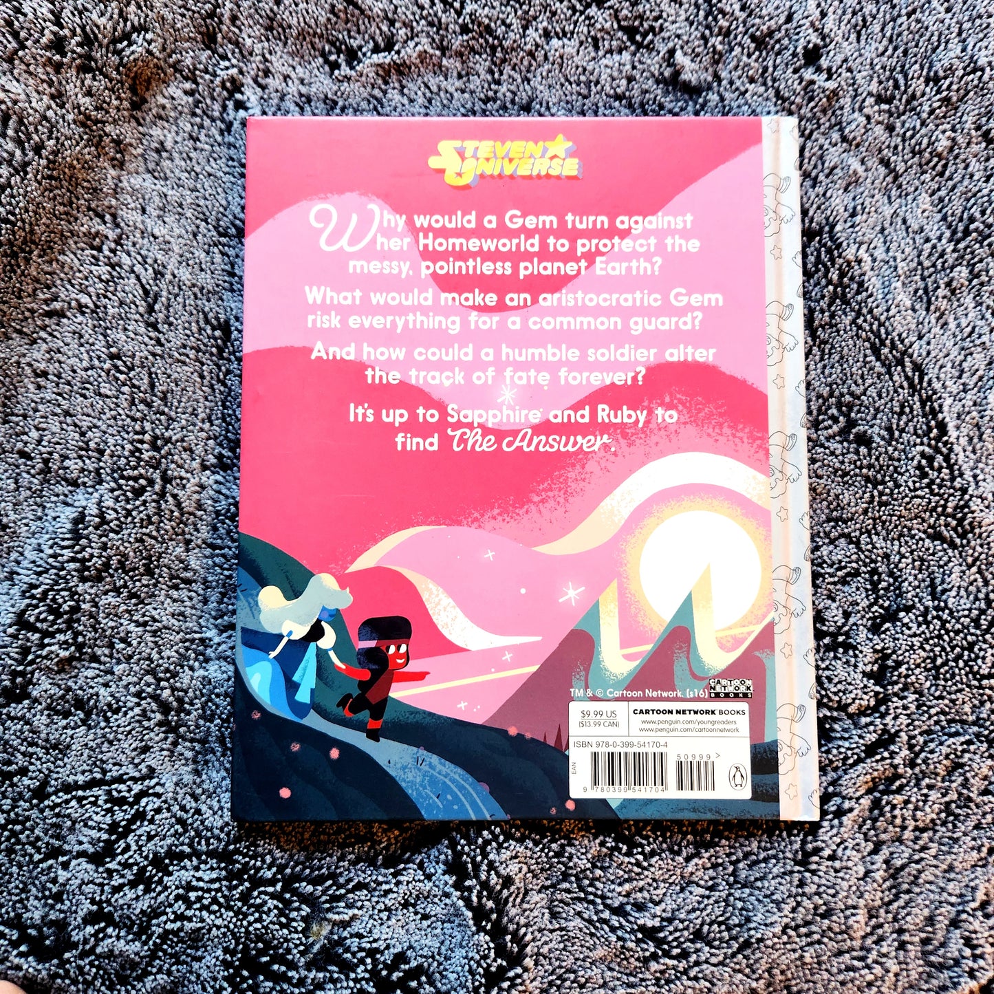 SU "The Answer" REBECCA SUGAR signed/Inscribed Crew Copy