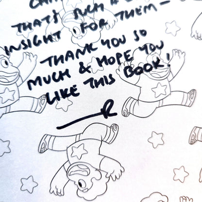 SU "The Answer" REBECCA SUGAR signed/Inscribed Crew Copy
