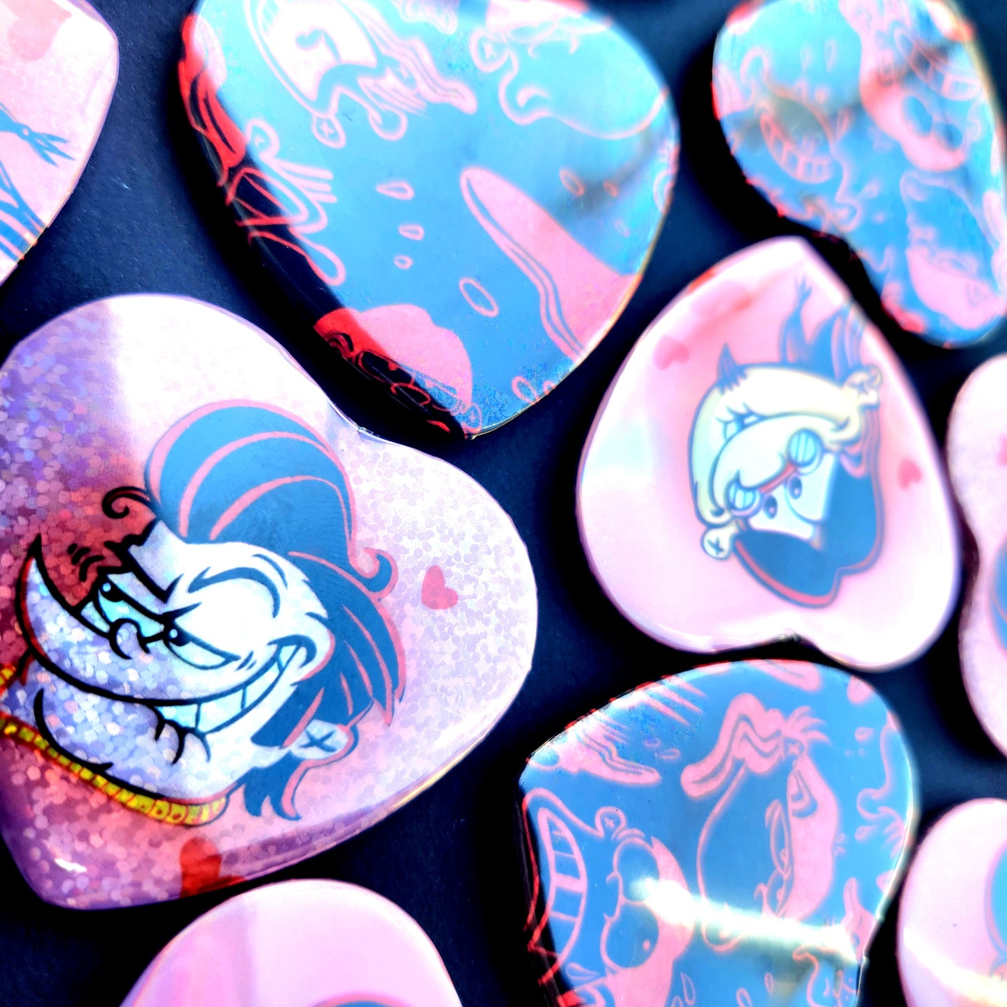 Valentine's Day Magnets (3) - Eddy & Double Dee