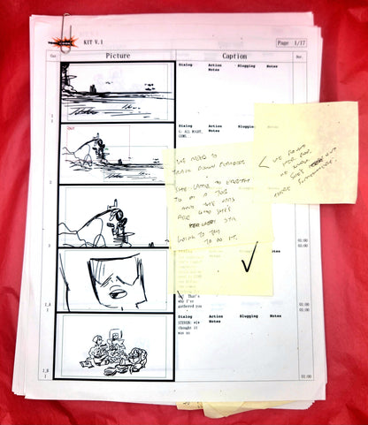 SU - Keeping It Together: Production Rough Storyboards (17 pages)