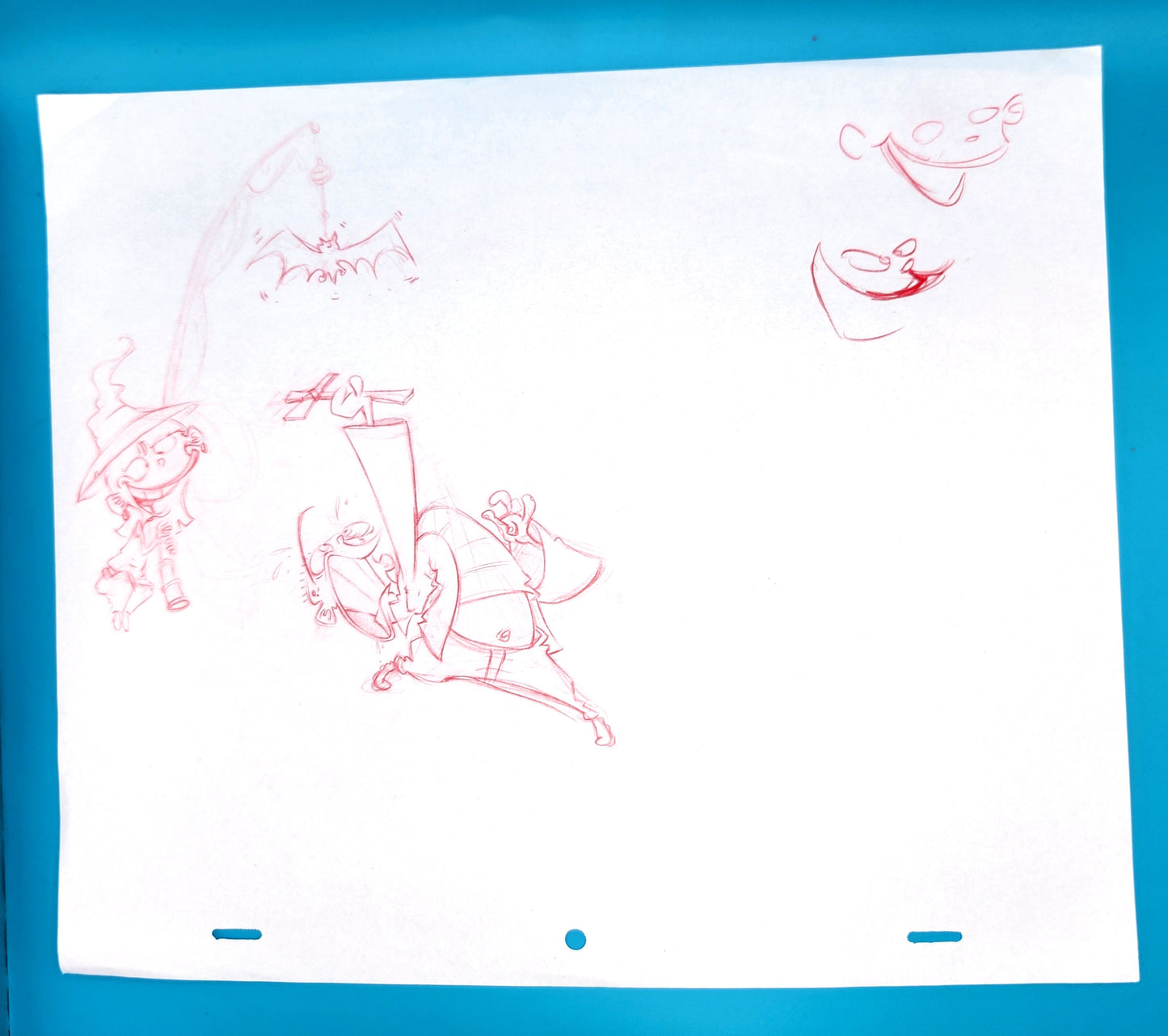 Ed Edd n Eddy: "Halloween Ed & Sarah" Sketches - Halloween Boo Haw Haw