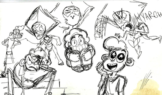 SU Original "The New Lars + Peridot" Development Page w/COA