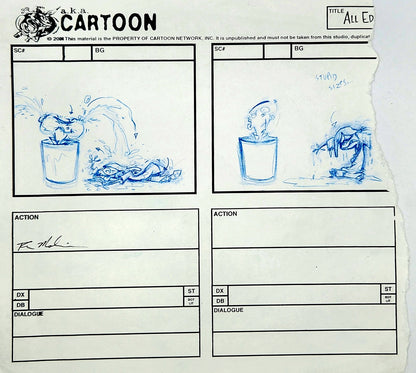 EEnE: Original Storyboard Rough – All Eds Are Off