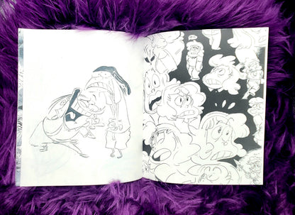 The PlantasmaFloria Art Zine #001 - Ed Edd n Eddy & Steven Universe Production Drawings