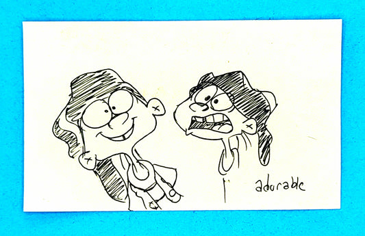 Ed Edd n Eddy: "Baby Dee" Ink Drawing By Sabrina Alberghetti