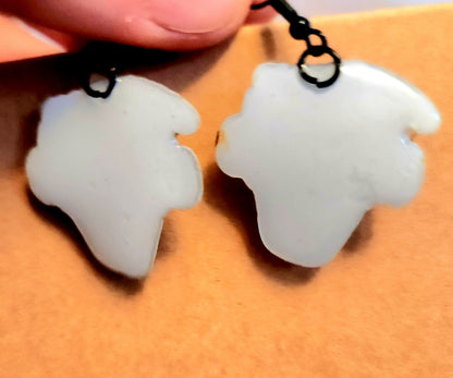Ed, Edd n Eddy *Glow-In-The Dark* Ed Earrings w/COA