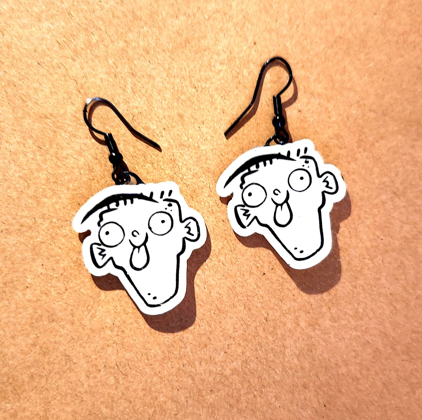 Ed, Edd n Eddy *Glow-In-The Dark* Ed Earrings w/COA