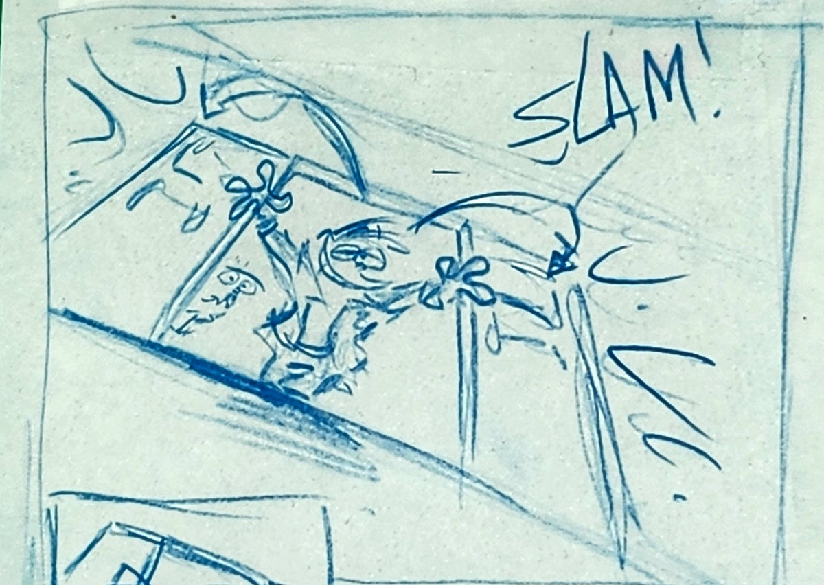 Ed Edd n Eddy: "Fistful of Ed REV No. 1" ALT/CUT Thumbnail Panels by Raven Molisee