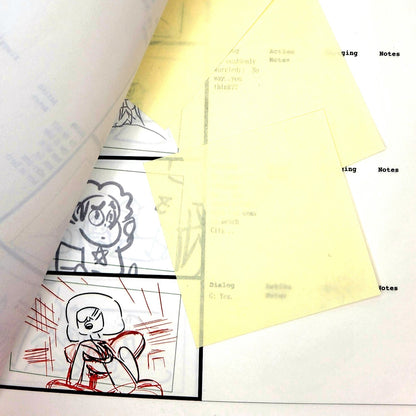 SU - Keeping It Together: Production Rough Storyboards (17 pages)
