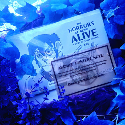 "The Horrors of Being Alive" Zine #002 — A Surgeon Unravels the Truth in His Own Body