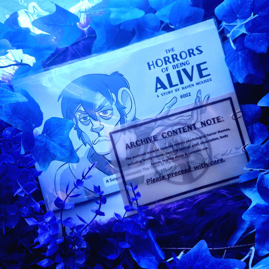 "The Horrors of Being Alive" Zine #002 — A Surgeon Unravels the Truth in His Own Body