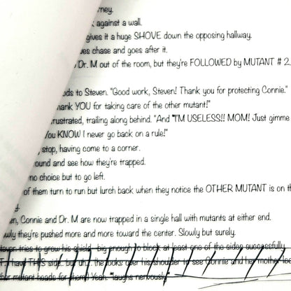SU Nightmare Hospital: Original Production Writing (4 pages)