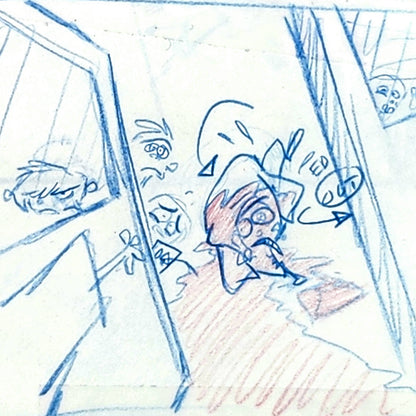 Ed Edd n Eddy: "Fistful of Ed REV No. 3" ALT/CUT Thumbnail Panels by Raven Molisee