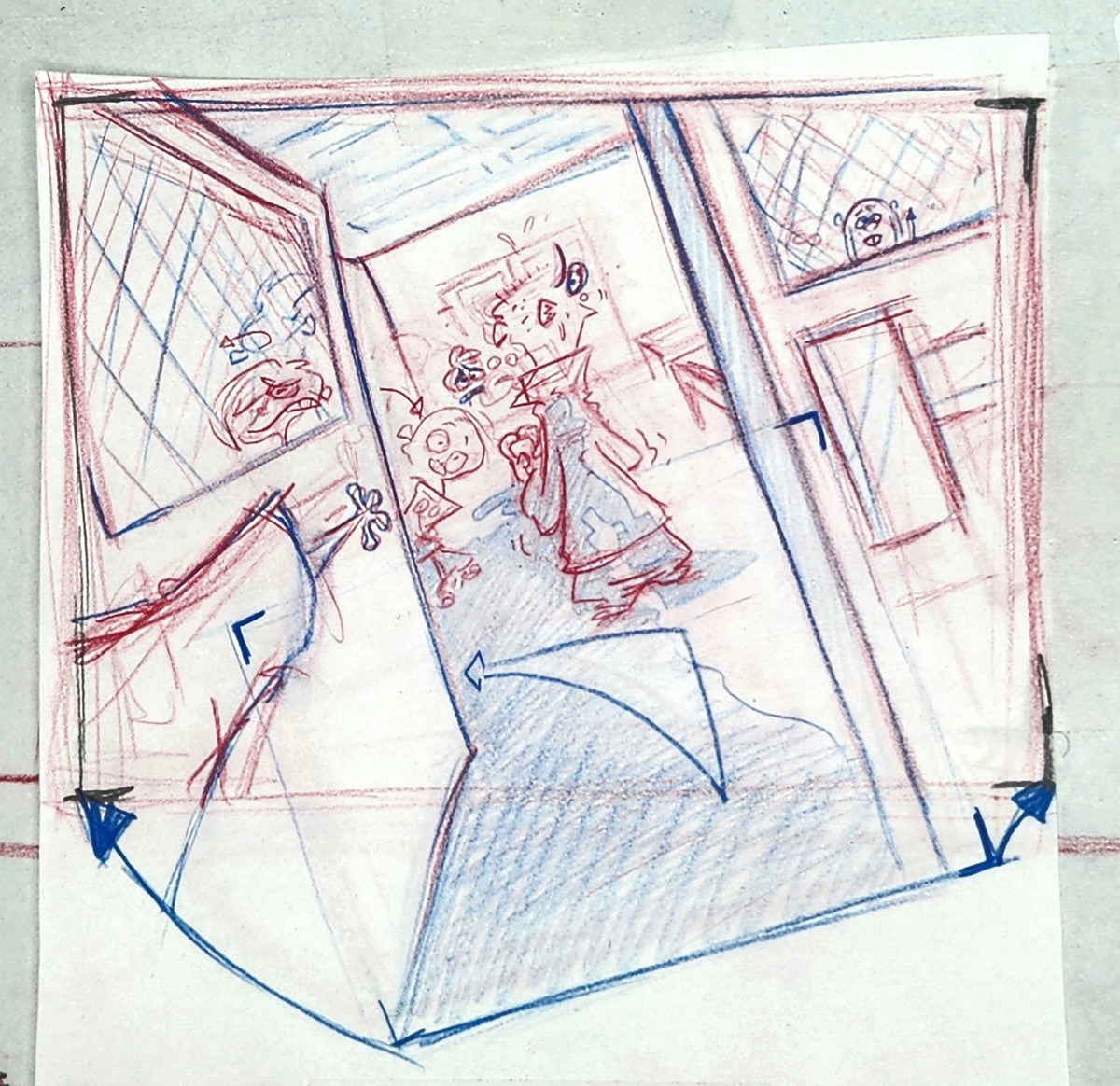 Ed Edd n Eddy: "Fistful of Ed REV No. 3" ALT/CUT Thumbnail Panels by Raven Molisee