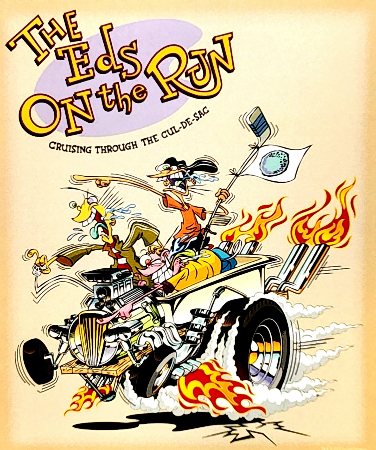 Ed Edd n Eddy: "On The Run" 2006 Cartoon Network Exclusive Calendar Page