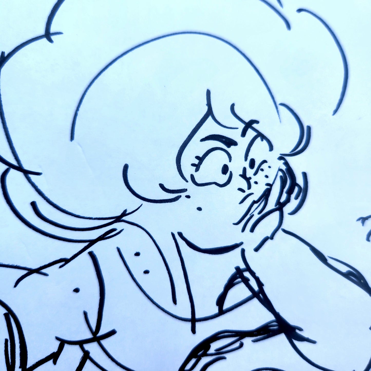 Steven Universe "Origins of Smokey Quartz No. 2" Original Design/Concept Art by Rebecca Sugar