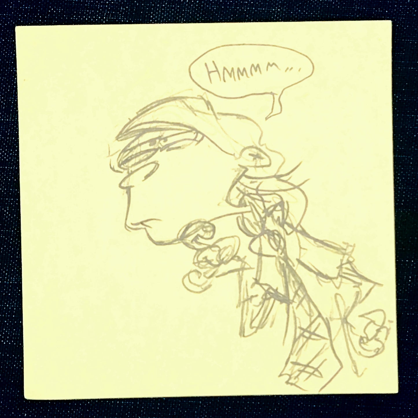 EEnE: "Perplexed Double Dee" Sticky Note 2005