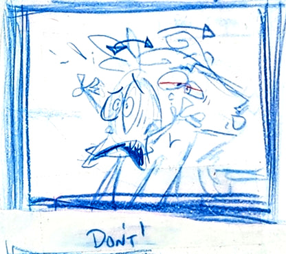 Ed Edd n Eddy: "Fistful of Ed REV No. 5" ALT/CUT Thumbnail Panels by Raven Molisee