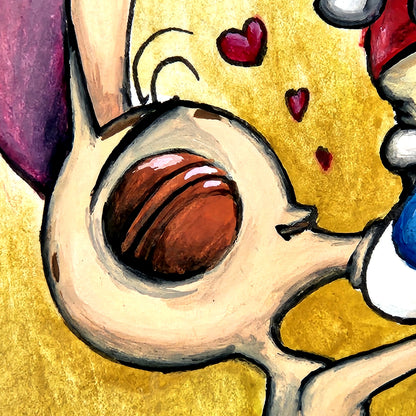 Ren & Stimpy: "Ren's Biggest Fan" Watercolor Fan Artwork
