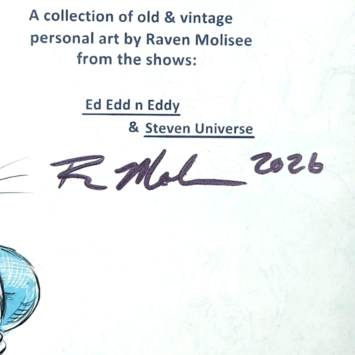 The PlantasmaFloria Art Zine #001 - Ed Edd n Eddy & Steven Universe Production Drawings