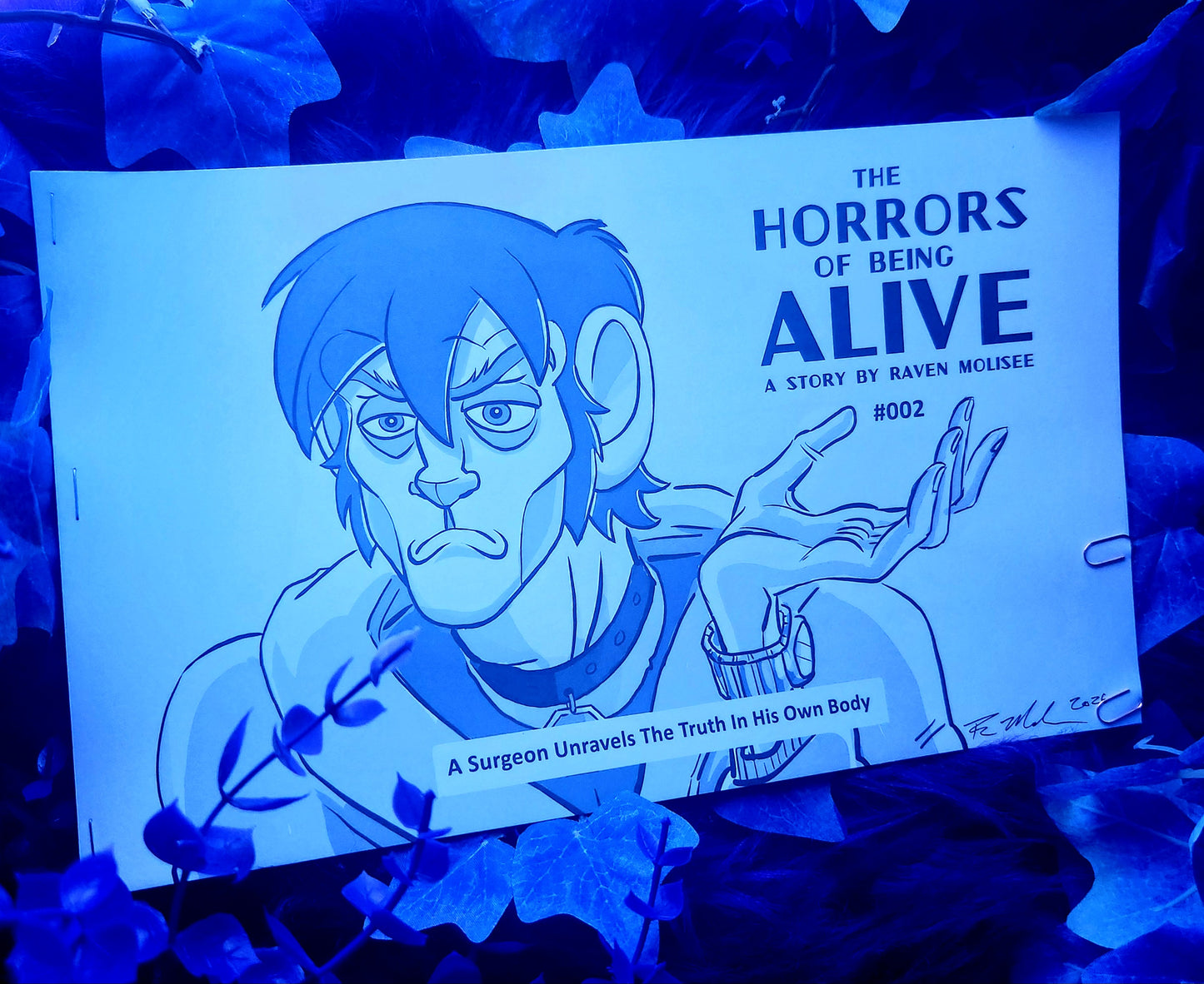 "The Horrors of Being Alive" Zine #002 — A Surgeon Unravels the Truth in His Own Body