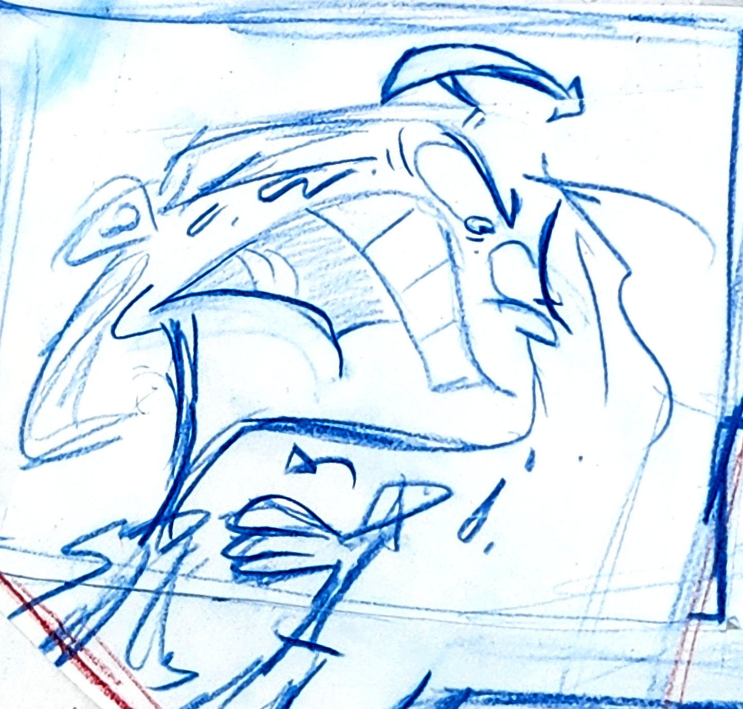 Ed Edd n Eddy: "Fistful of Ed: Cafeteria Taunts No. 4" ALT/CUT Thumbnail Panel Page by Raven Molisee