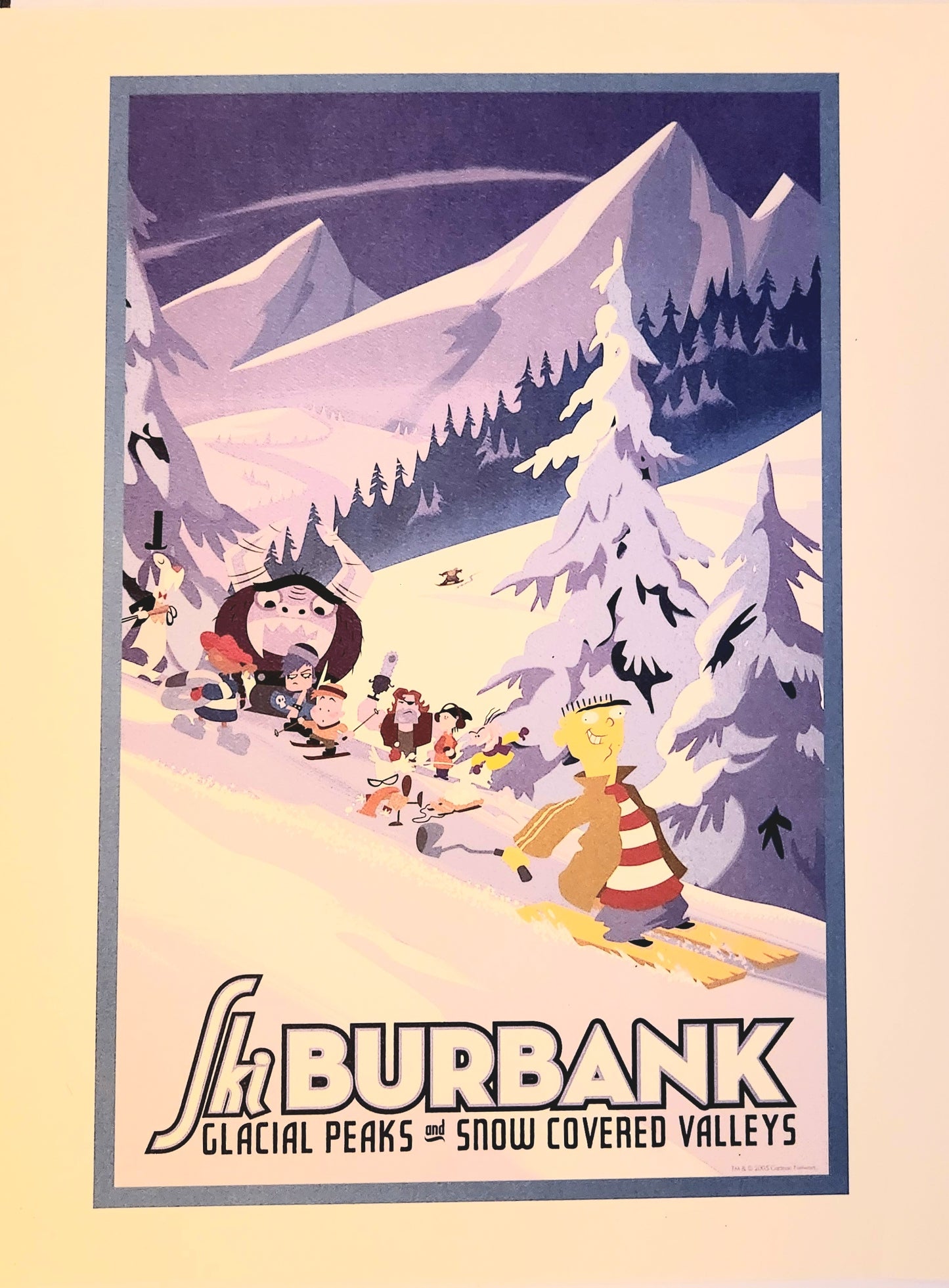 Ed Edd n Eddy: "Burbank" Passport CN Studio Exclusive HUGE Poster