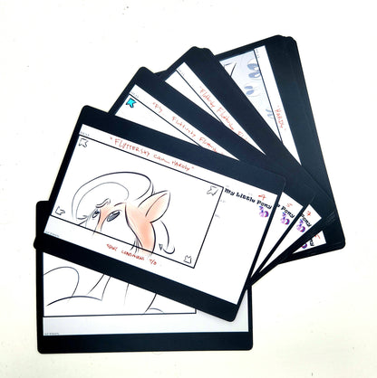 “Eyes of the Storm” — Storyboard Flip Set (Signed, Edition of 25)
My Little Pony: Friendship Is Magic