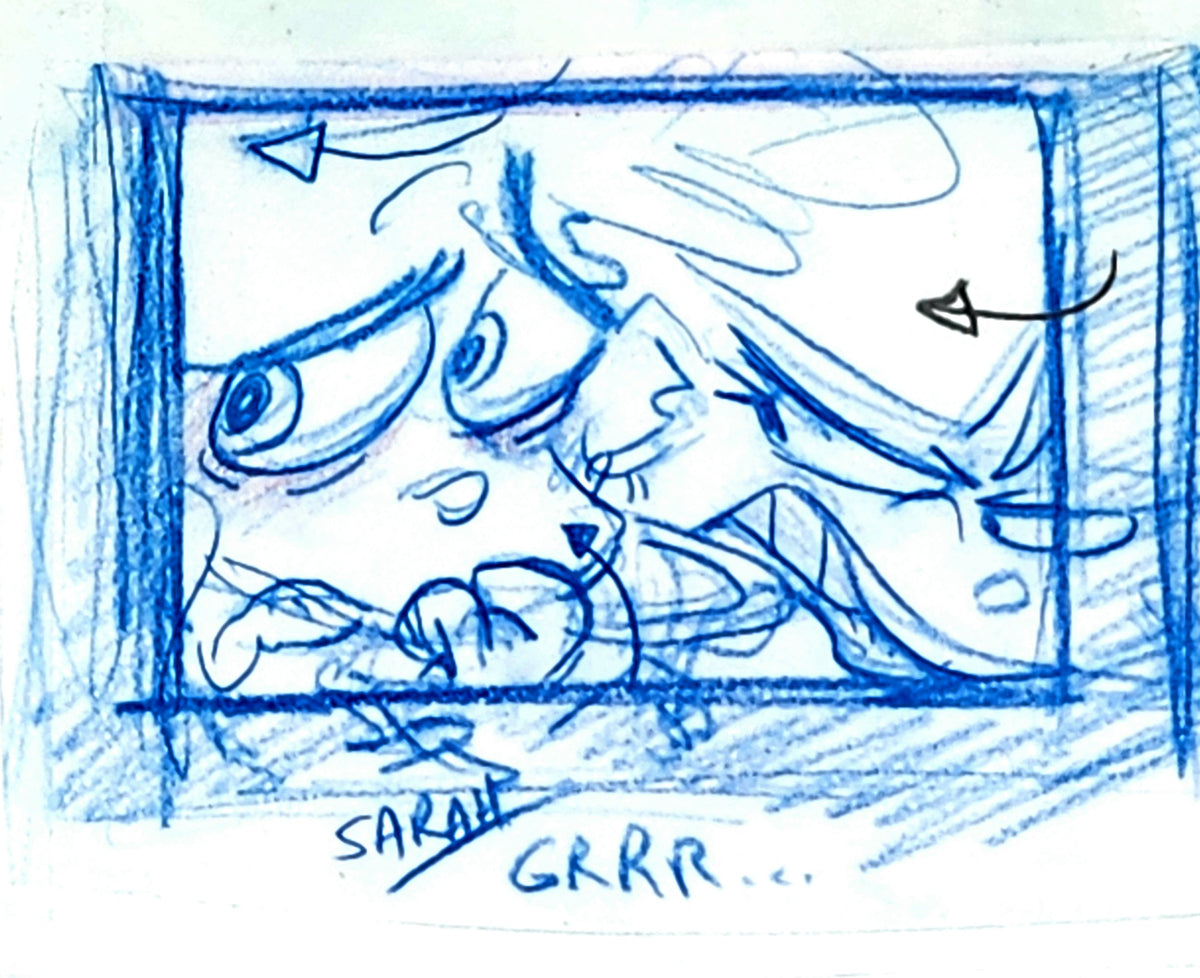 Ed Edd n Eddy: "Fistful of Ed REV No. 5" ALT/CUT Thumbnail Panels by Raven Molisee