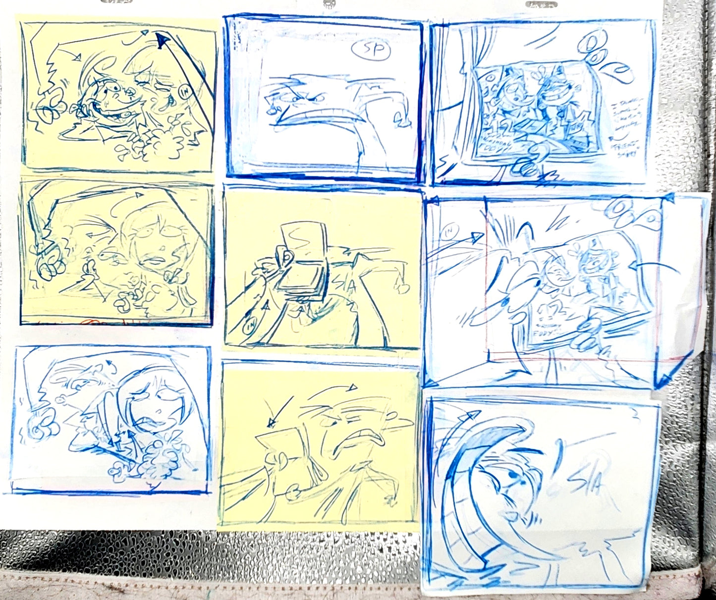 Ed Edd n Eddy: "Fistful of Ed: Cafeteria Taunts No. 5" ALT/CUT Thumbnail Panel Page by Raven Molisee