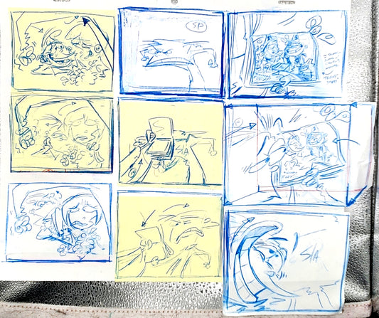 Ed Edd n Eddy: "Fistful of Ed: Cafeteria Taunts No. 5" ALT/CUT Thumbnail Panel Page by Raven Molisee