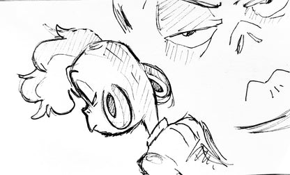 SU "Nobody Cares What Lars Thinks" Ink Drawing w/COA