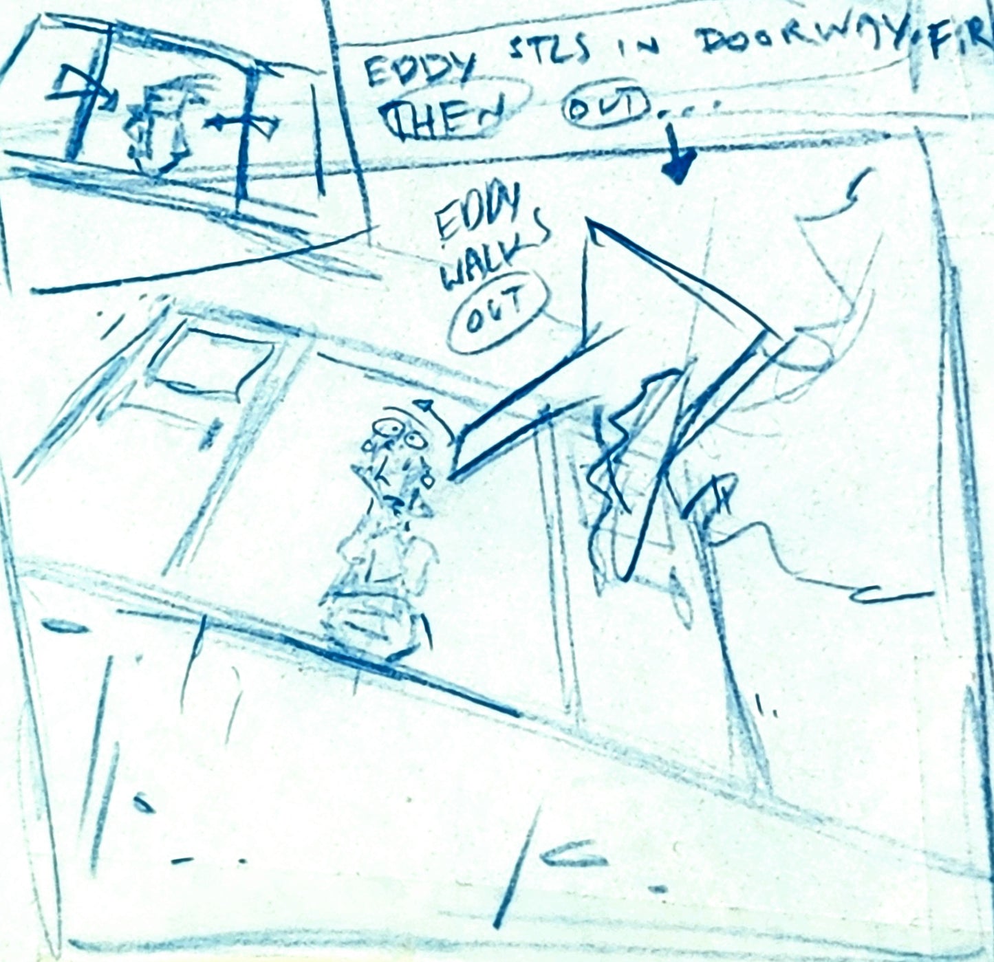 Ed Edd n Eddy: "Fistful of Ed REV No. 1" ALT/CUT Thumbnail Panels by Raven Molisee