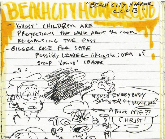 SU "Book of Horror Club" DIGITAL DOWNLOAD - Horror Club Concept Art & Preliminary Writing